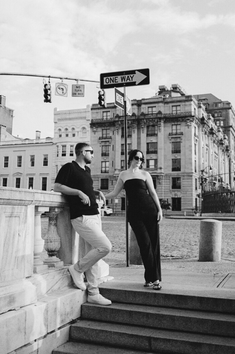 Sydnee Marie Photography -- New York Photographer -- Downtown Maryland Anniversary Session -- M + N ---51