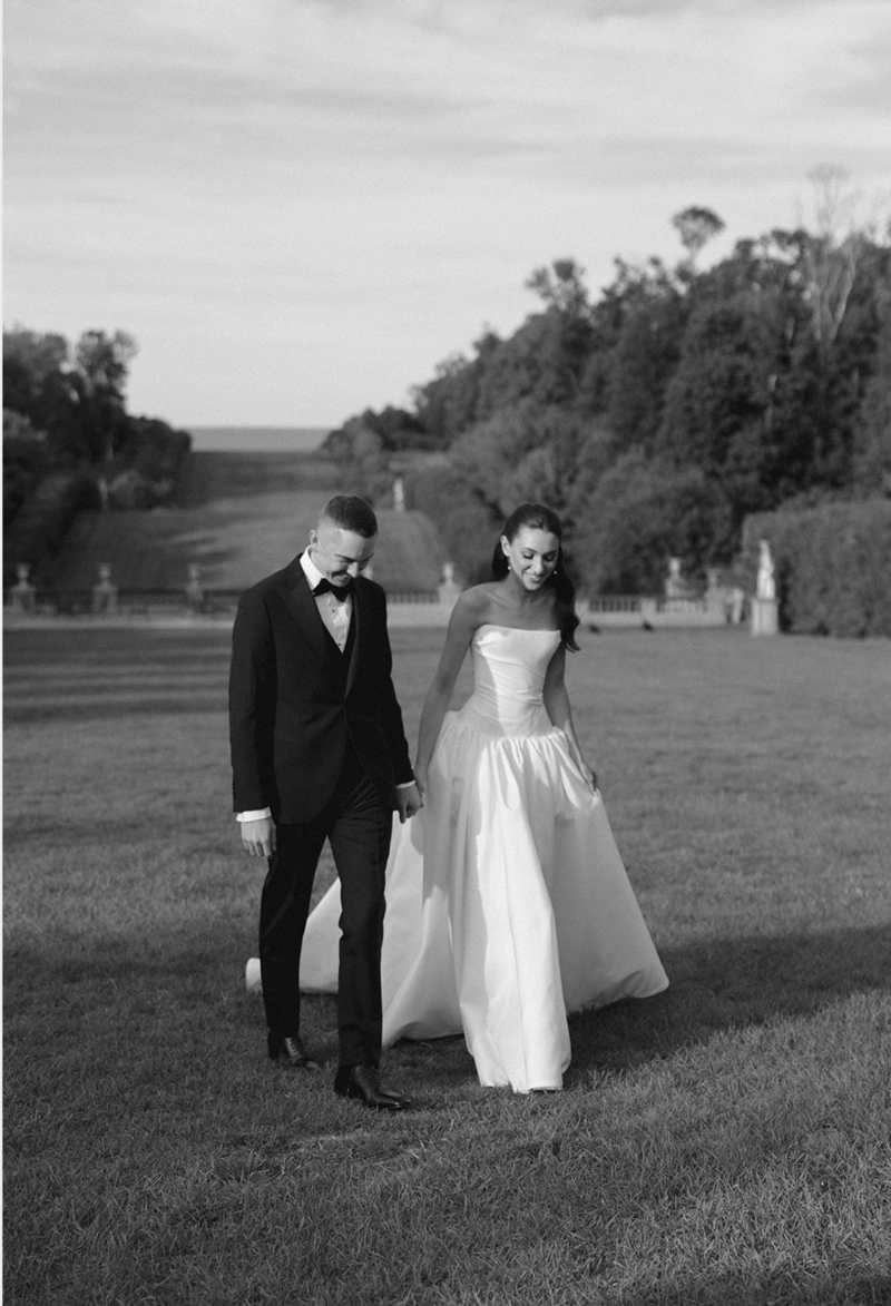 A modern wedding in New York shot on 35mm film