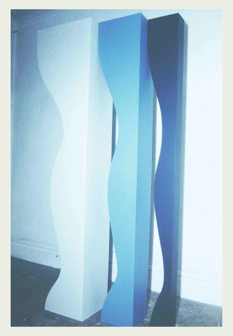 Three Forms - 1967 - matt coach paint on ply and board construction - hight appr. 213 cm_11zon