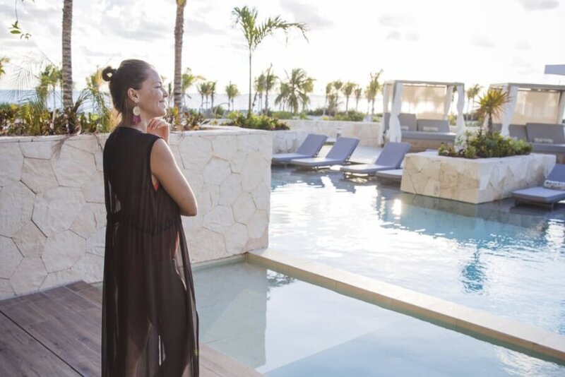 vacaciones swim up suite majestic costa mujeres