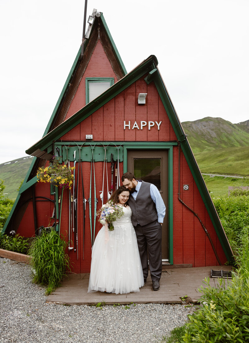 Hatcher Pass elopement 