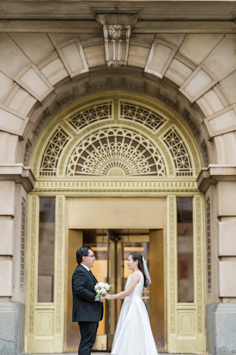 Omaha courthouse wedding elopement photography by Claire Katan Creative.