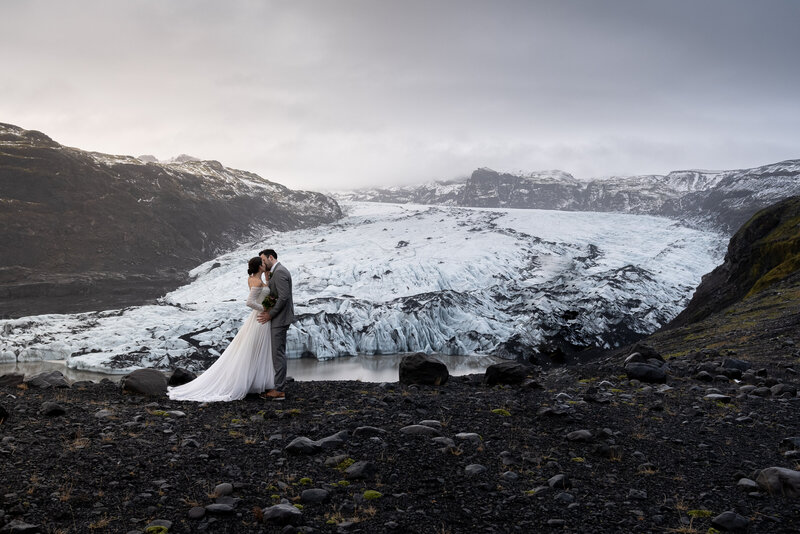Iceland Elopement Adventure Wedding K&L-25