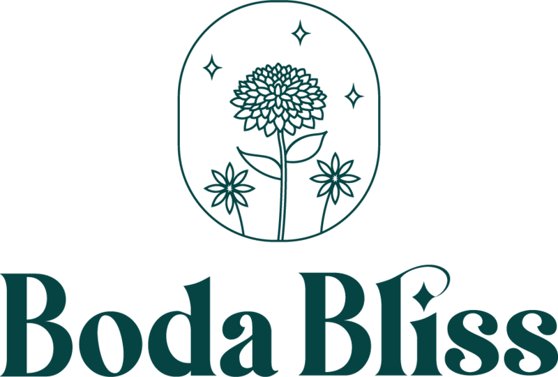 Logo for Boda Bliss, an Online business manager