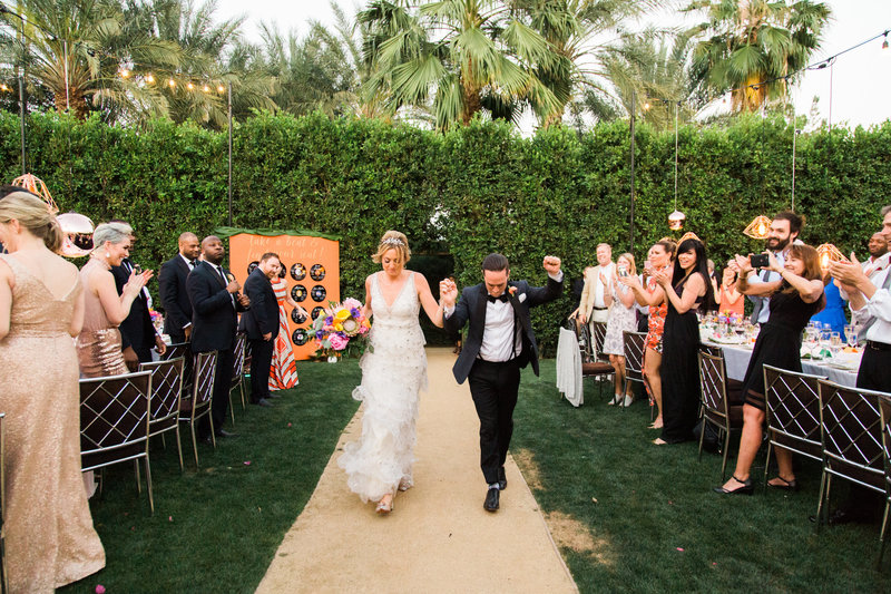Katie and Chris's wedding at Parker in Palm Springs photographed by wedding photographer Ashley LaPrade.