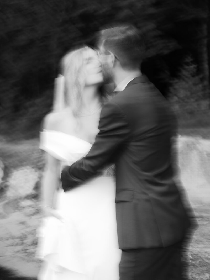 Fine Art wedding photography film black and white