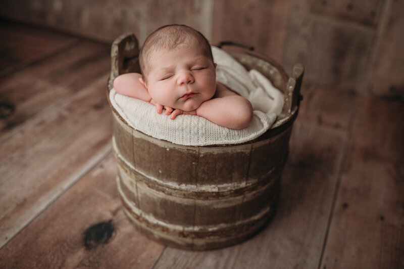 Professional newborn photography in Stamford, CT, capturing precious moments with your little one