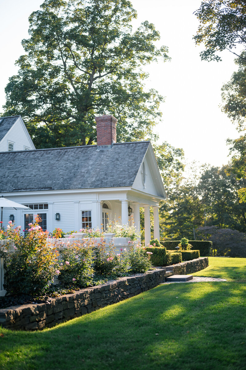 tented wedding flower inspiration