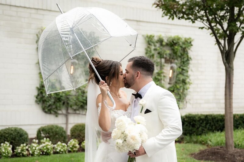 Indiana_Michigan_Wedding Planner_Carmel_Ritz Charles_Estate_Bridal Fashion_Editorial_Couple's Kiss