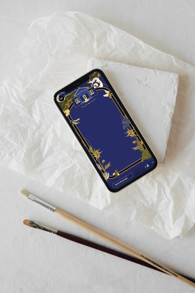 BHC Instagram Story Mockup_Oddities Cerulean
