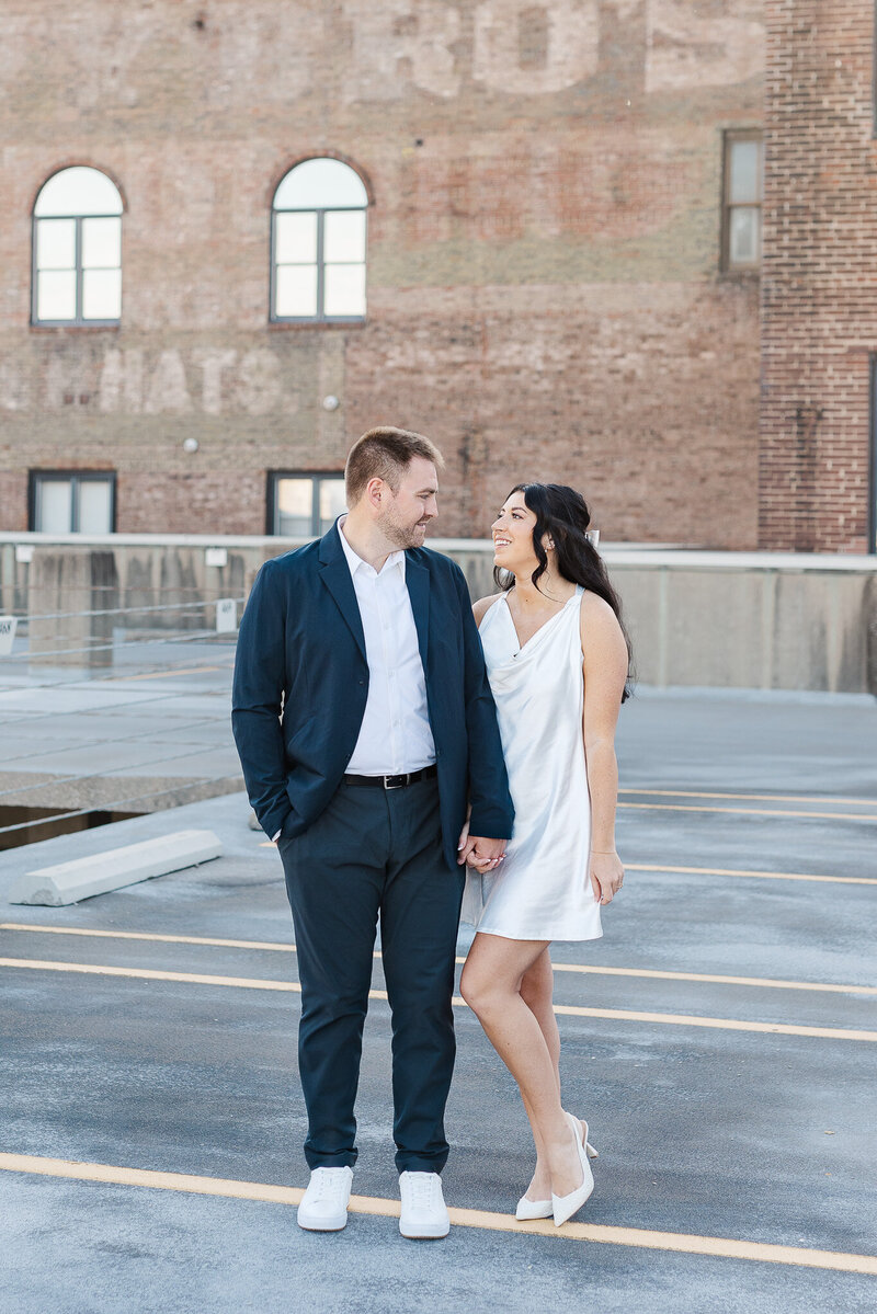 Downtown Louisville Engagement Session - Nicole and Brendan-23