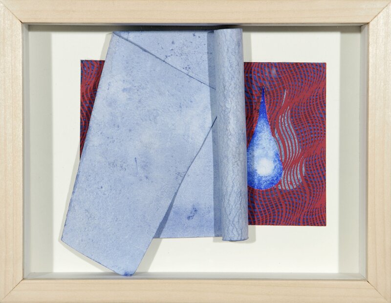 Dripping I, 2005 Oil and acrylic on paper 18 x 23 x 6 cm