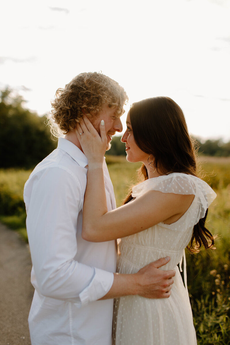 Candid moment by Carmel wedding photographer

