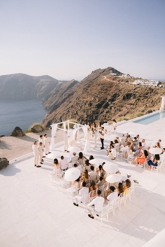 rocabella wedding in Santorini photographer editorial