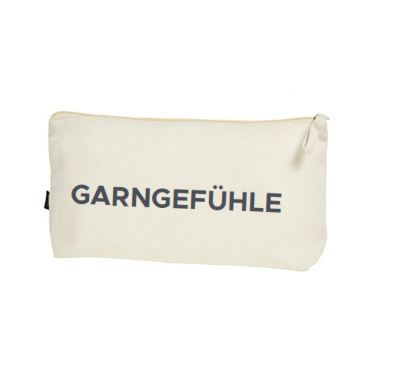 Zipper Bag Big "Garngefühle" Grey