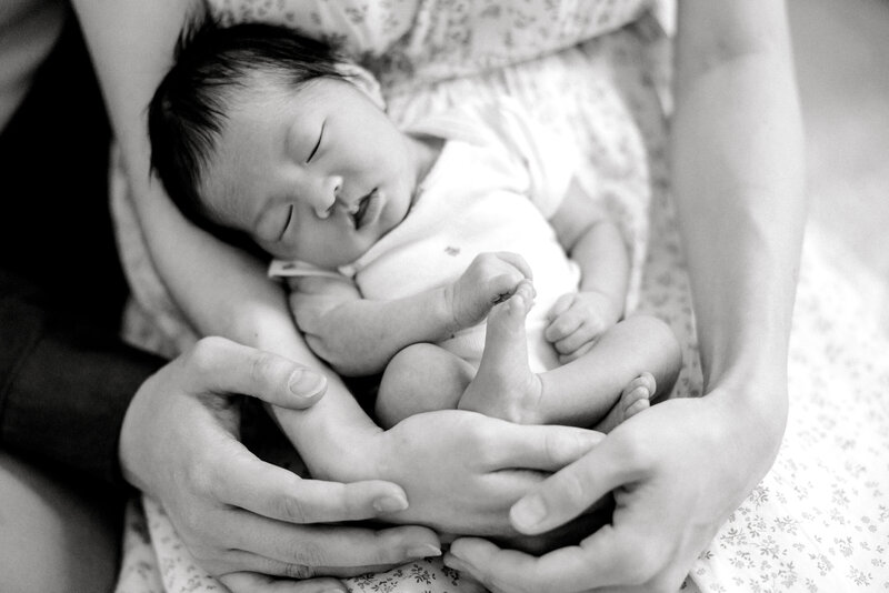 In Home Newborn Photo Session Nashville TN