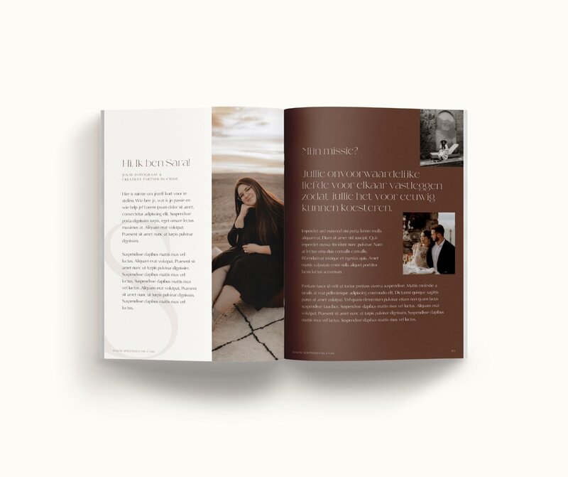 Canva brochure template Wild Willow 4