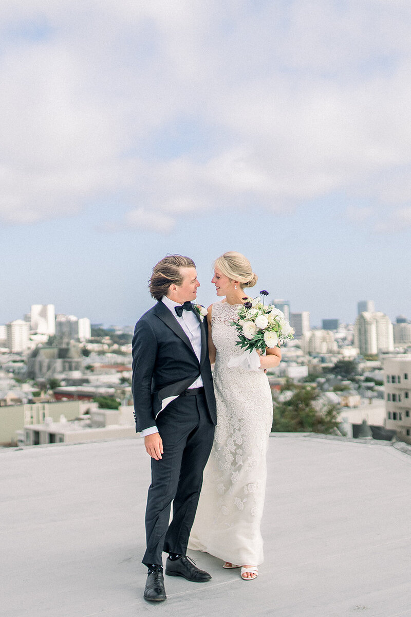 Romantic Wedding Portraits at Historic Venue - Northern California Wedding Photographer