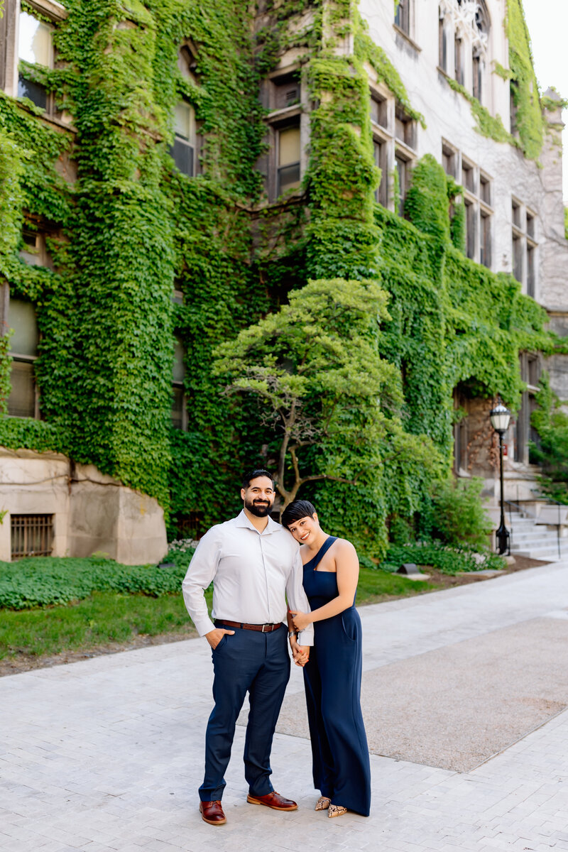 Couple session at university of chicago