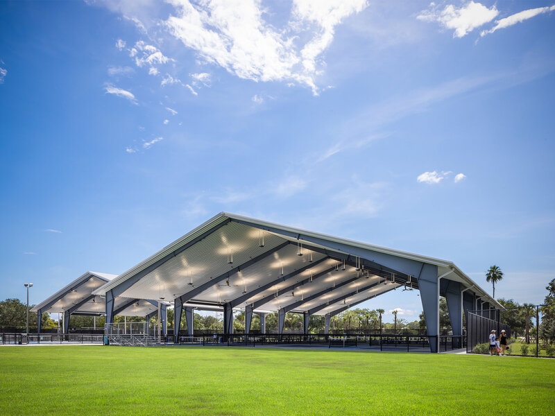 Sweet Sparkman Architecture GT Bray Pickleball Complex Landscape 4