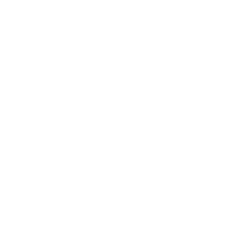 White colored logo