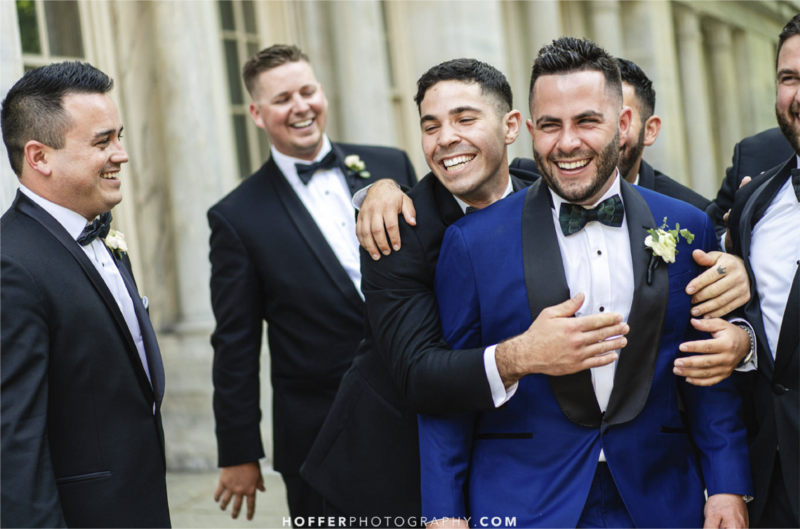 Groom and Groomsmen, Event Organized by La Rue Events
