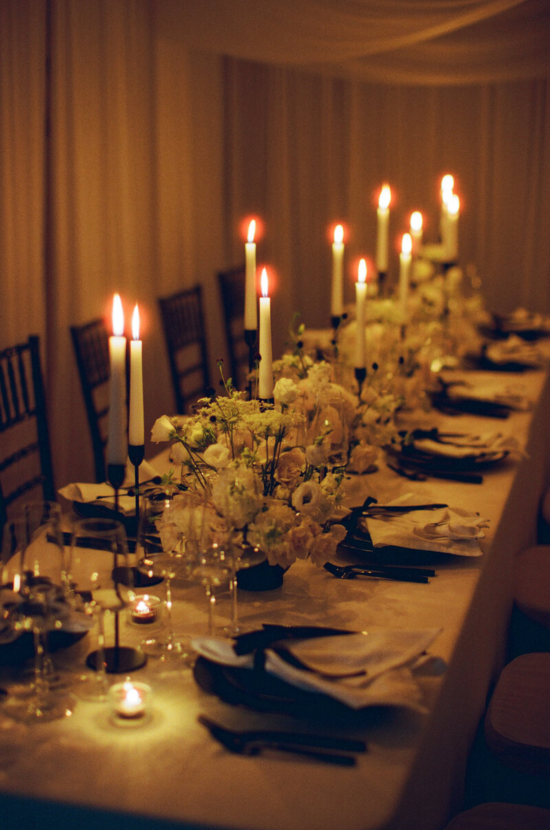 Sibley Events and Design - Intimate Candlelit Dinner