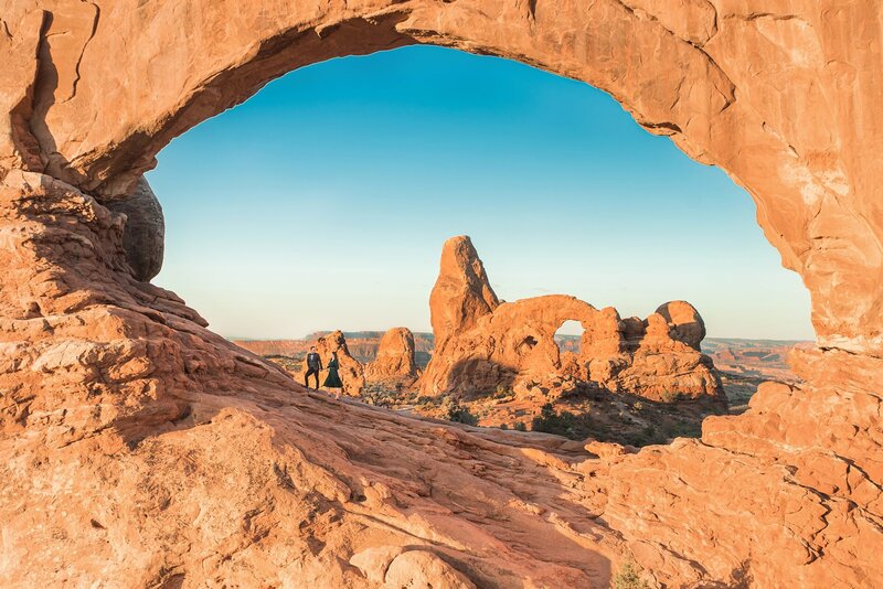 Sunrise at Arches National Park