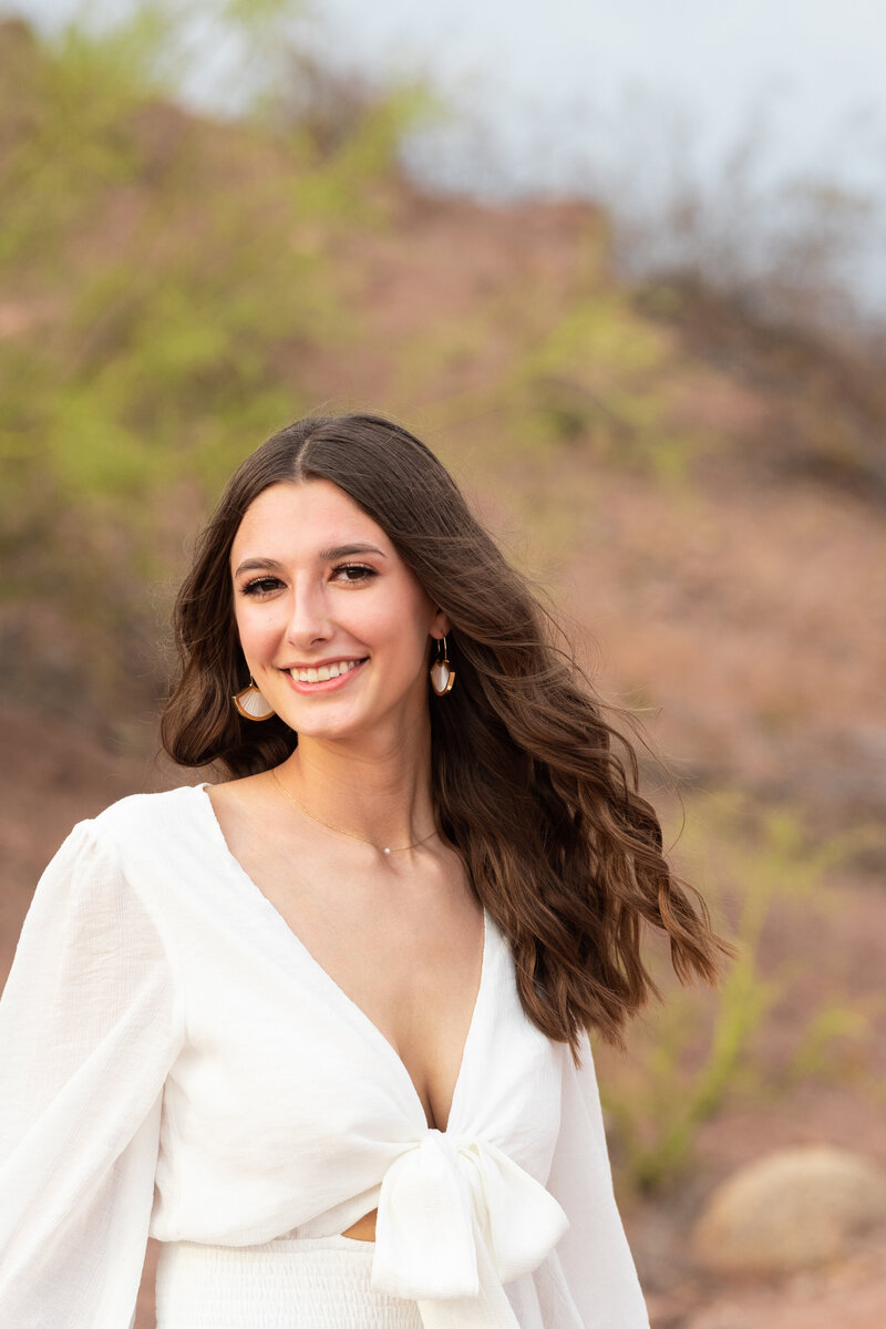 Arizona High School Senior Graduate Portrait Session - Bayley Jordan Photography