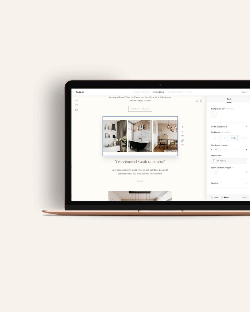 Flodesk email templates Wahiba Wonders 4