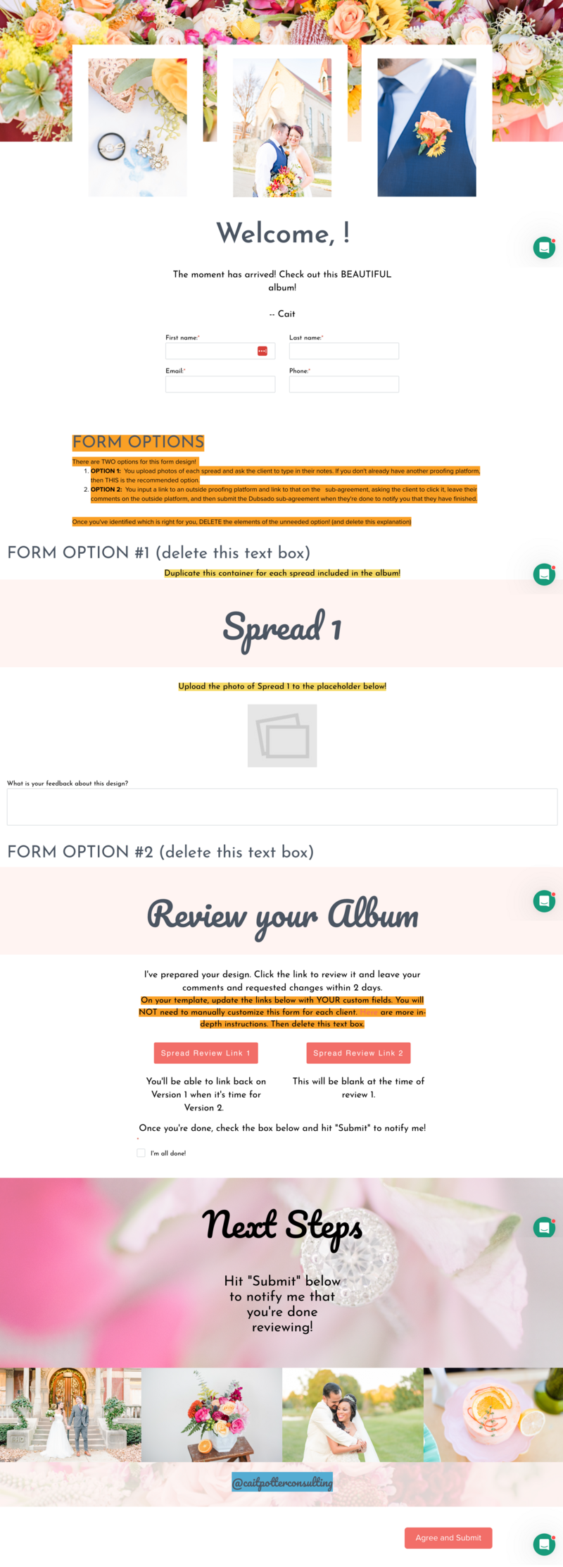 Design Proof Form