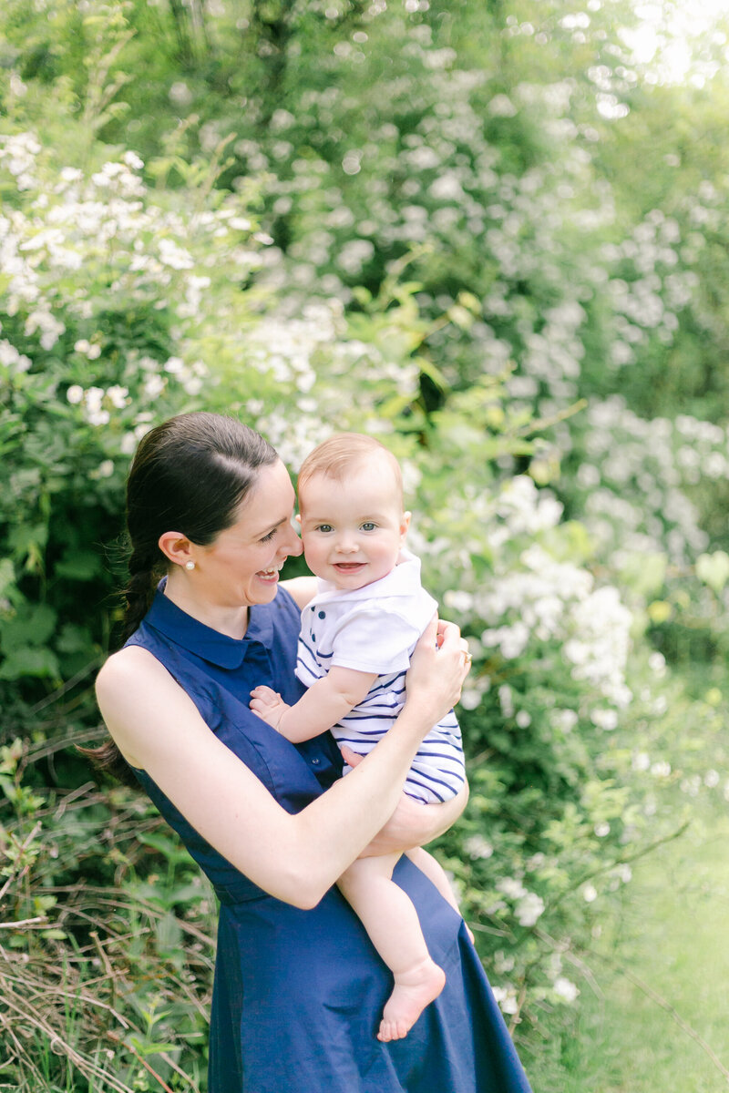 Featured image of a spring portrait session by Emi Rose, a Rochester NY family photographer.