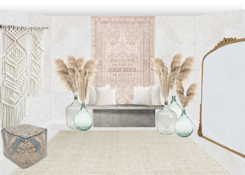 holistic interior design influencer lounge