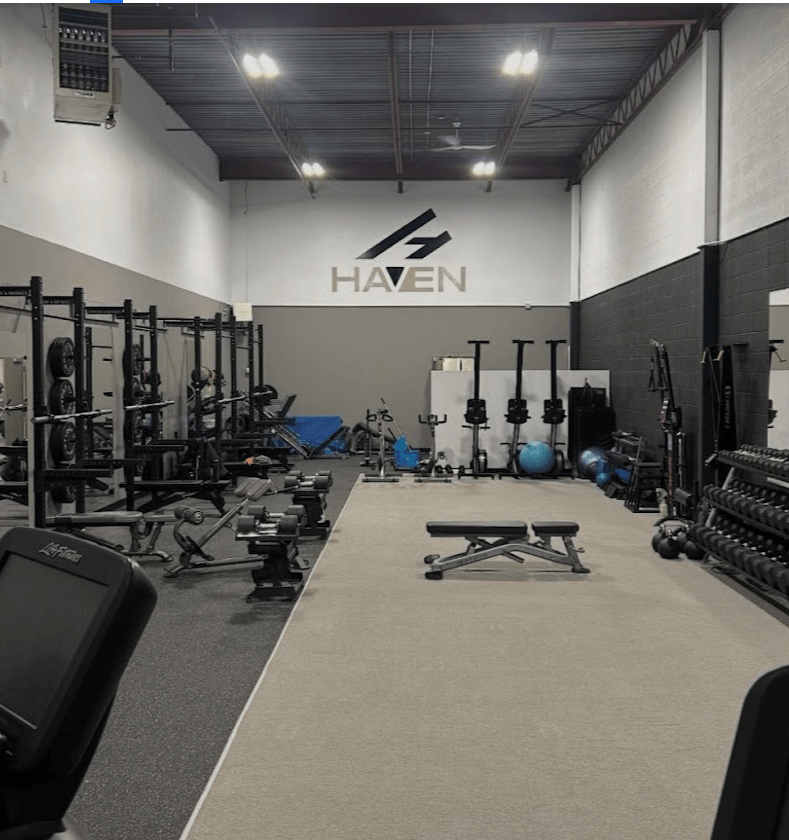 Clean and modern rehabilitation clinic interior designed to support movement and recovery in Edmonton