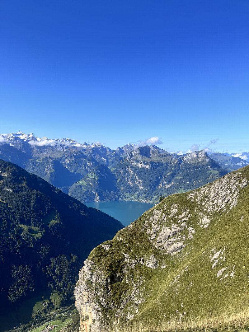 Switzerland hiking