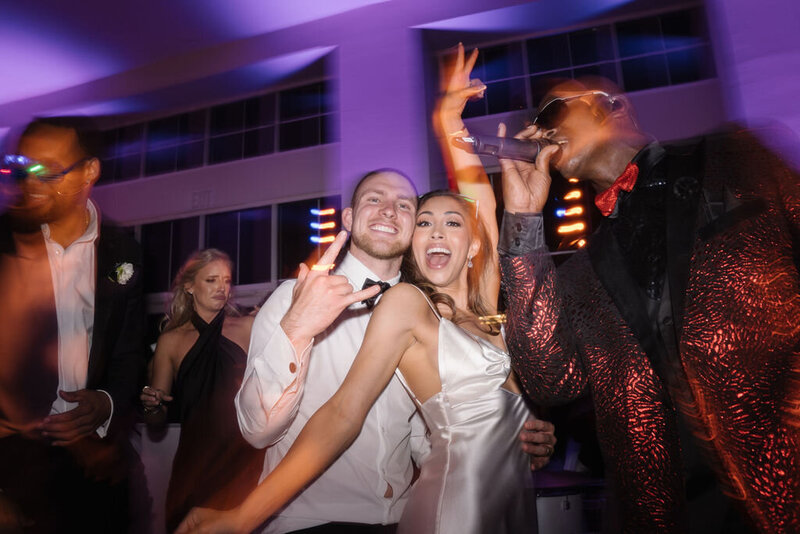 Luxury and high energy wedding at The Olana. Most fun guest experience wedding
