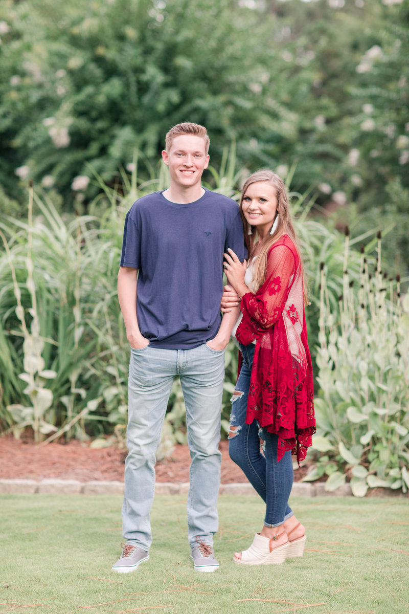 Jennifer B Photography-Sandhills Gardens-Caleb & Laura-Engagement Session-2019-0237