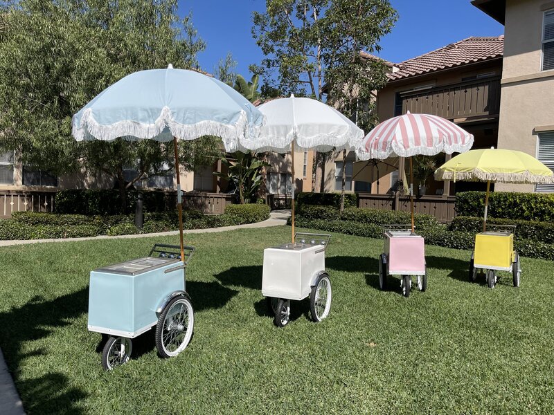 Popsicle Cart at Soft Play Birthday Party