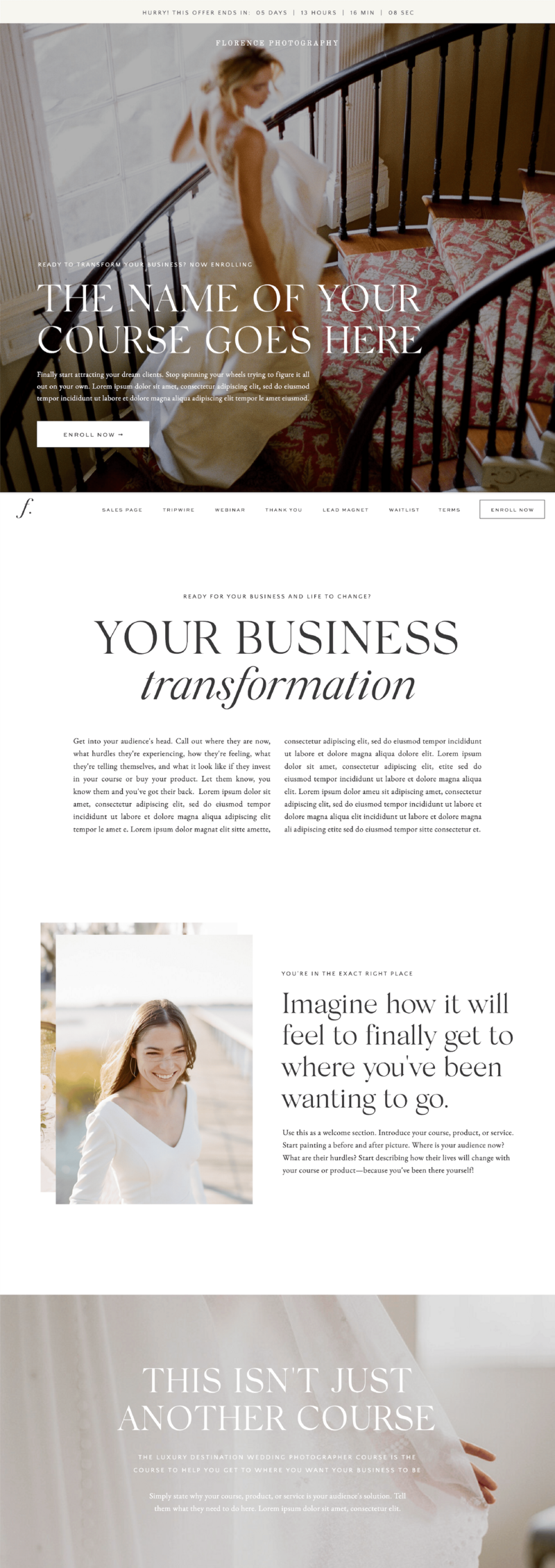 Showit Website Template