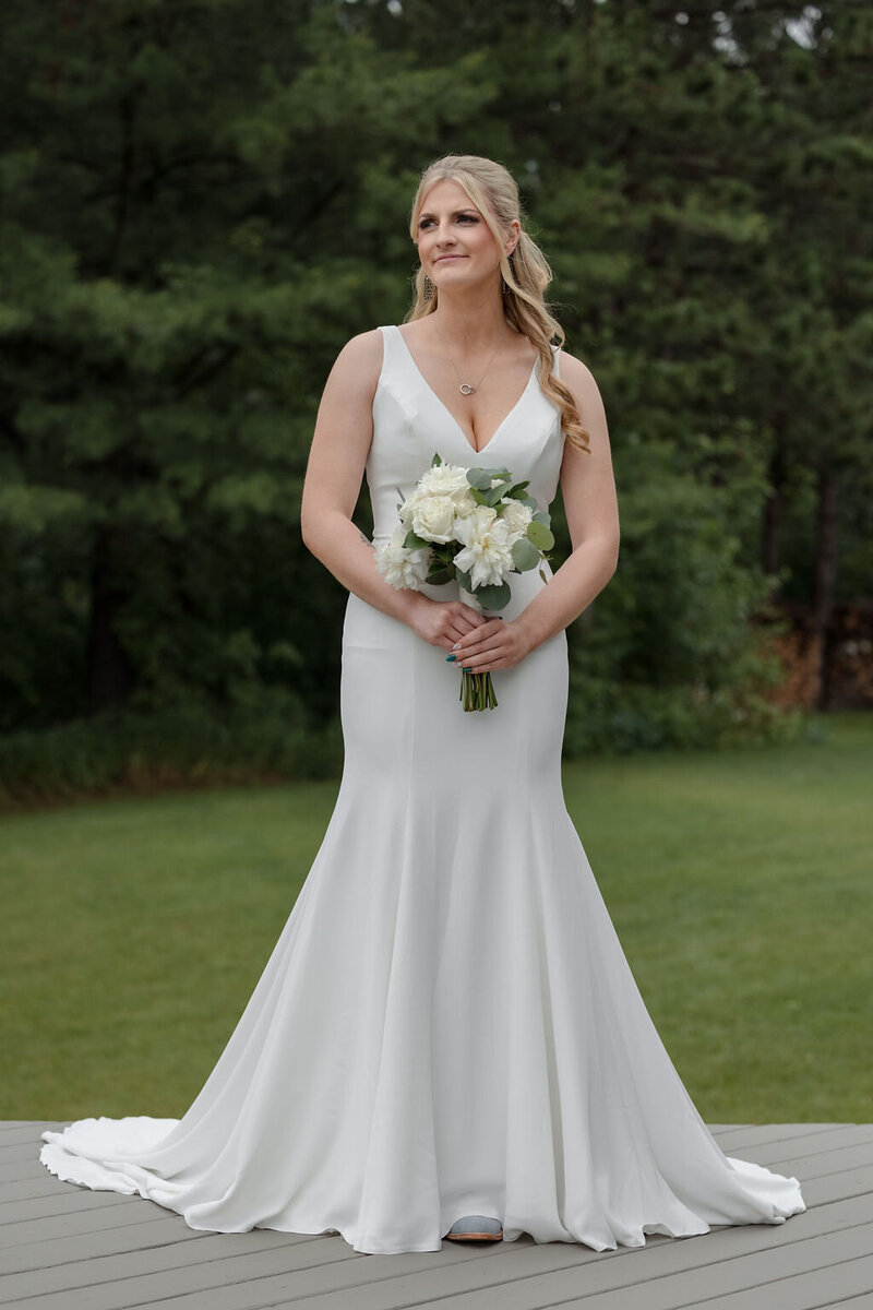 Bridal details at wedding