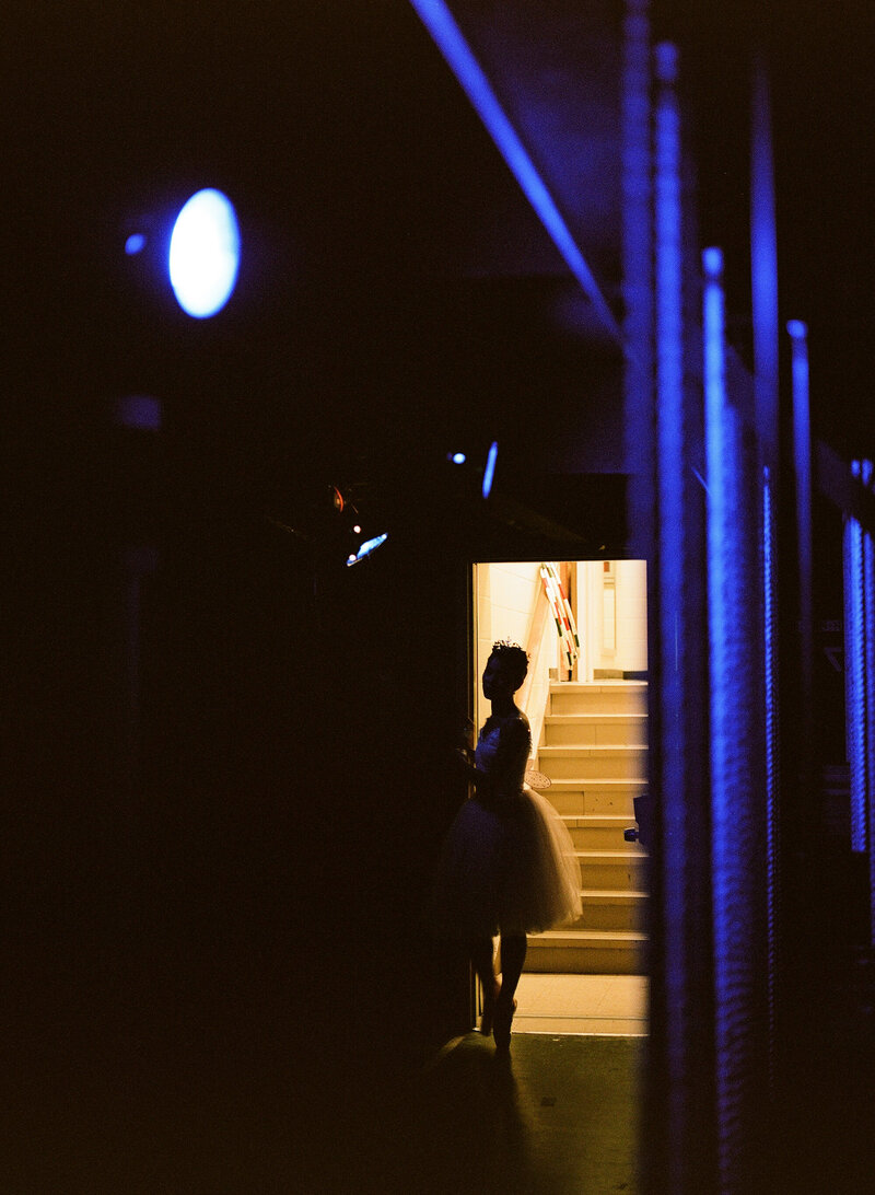ballerina in the doorways in alabama nutcracker