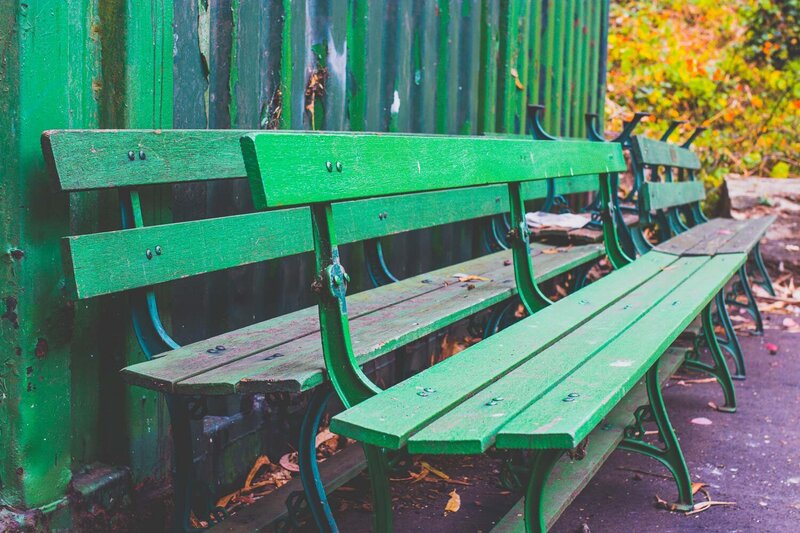 green park benches