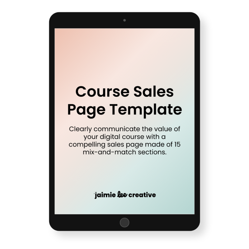 course sales page page copy template jaimie lee creative product image.png