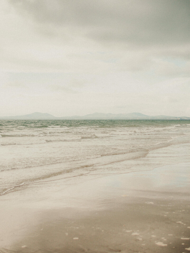 girl smiling on beach
