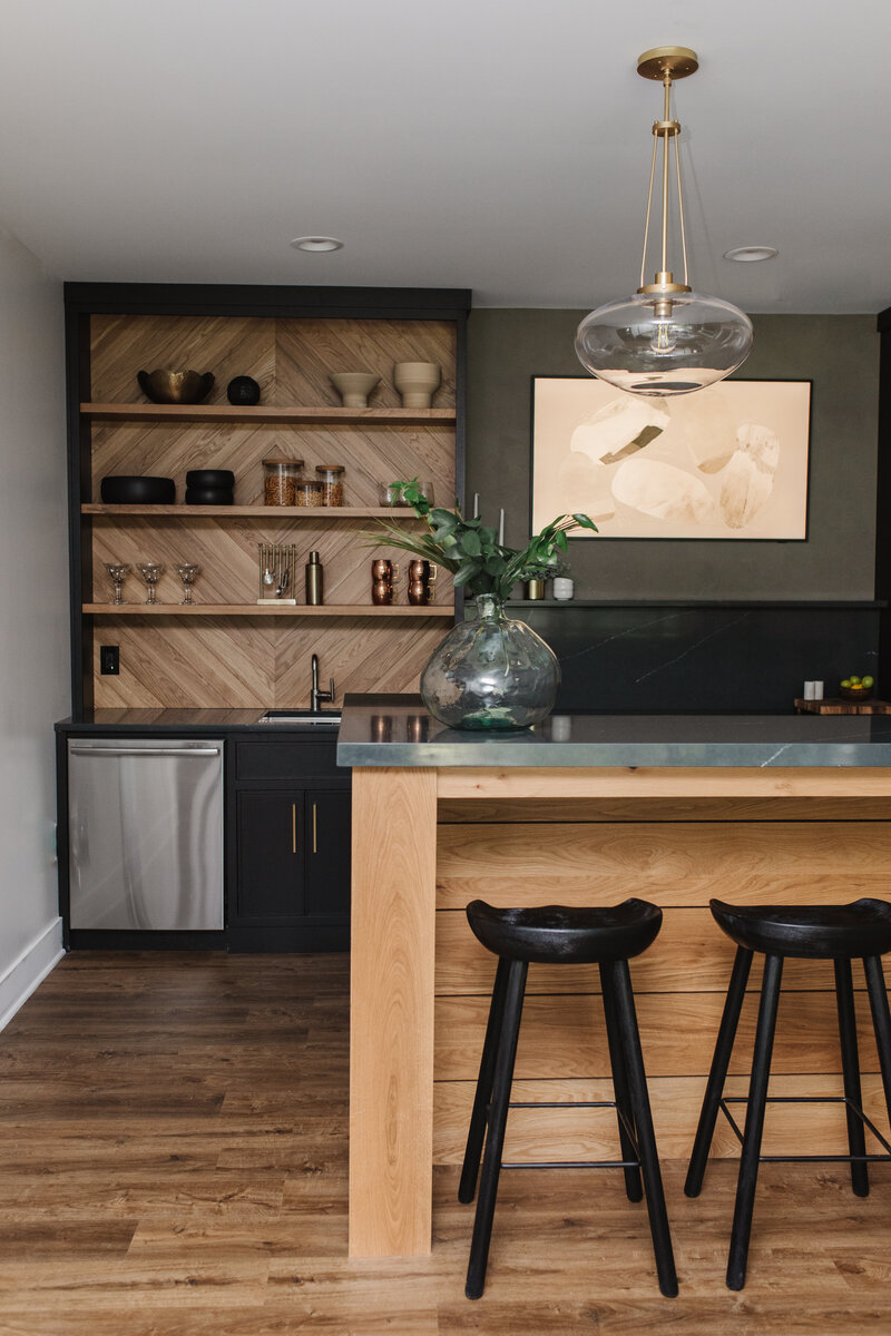 Marietta Custom Basement Build - Mid Century RetreatAG25