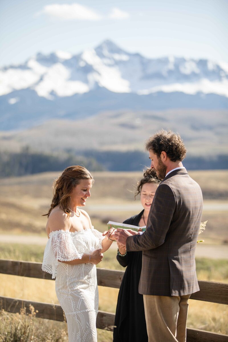 Telluride elopement photographer