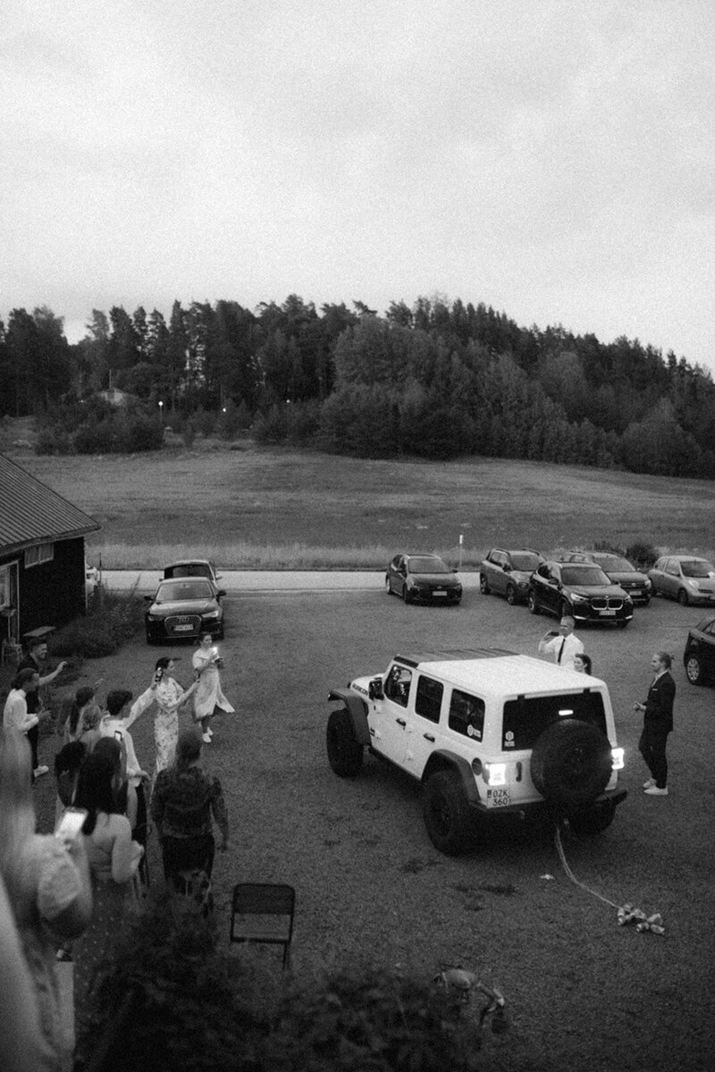 Wedding photo of an Intimate  wedding reception  in Porvoo by photographer Hannika Gabrielsson