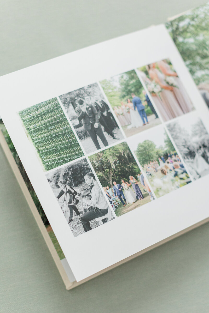 Wedding album layout