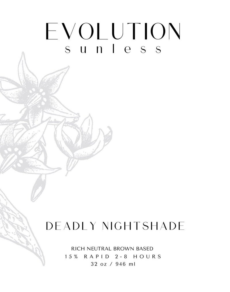 Deadly Night Shade label