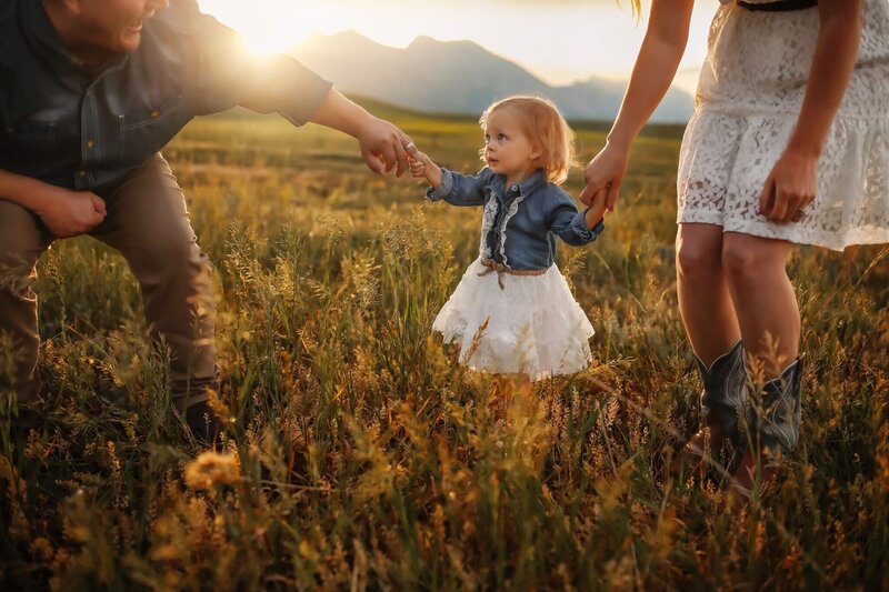 Gorgeous outdoor family session in Boulder, Colorado.